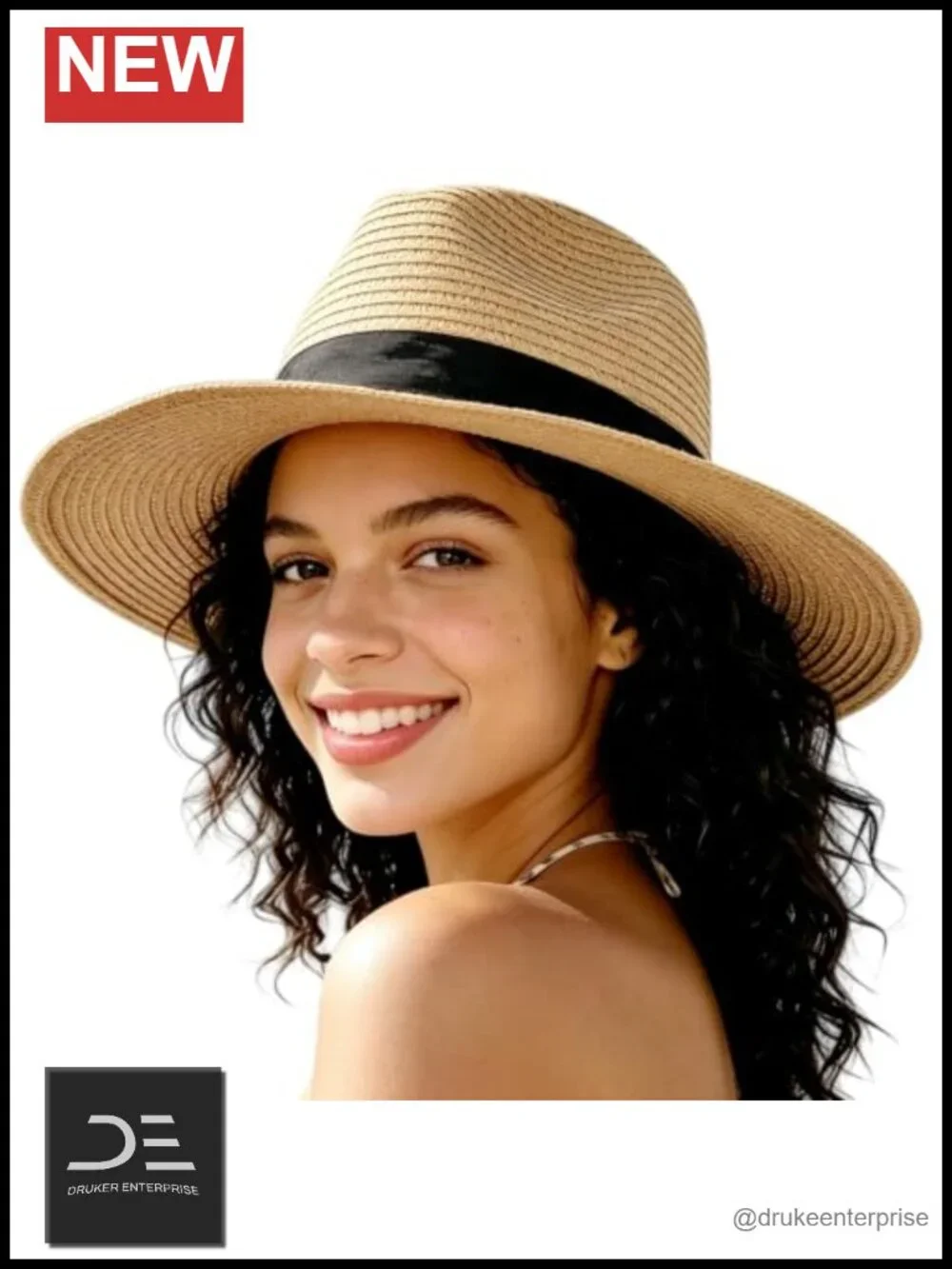 Foldable Soft Brim Sun Hat for Travel Beach Hiking